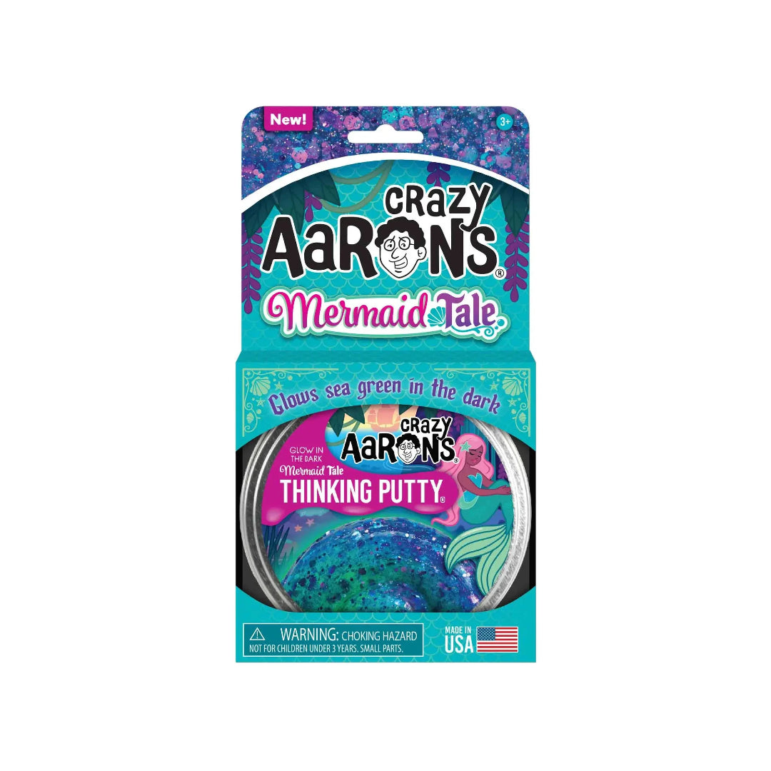 Crazy Aaron's Thinking Putty Mermaid Tale