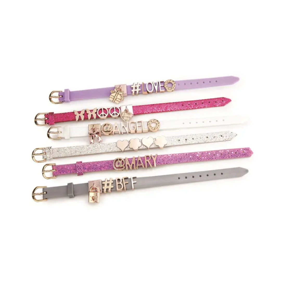 Rose Gold Message Bands
