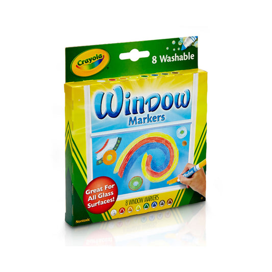 علامات نافذة Crayola قابلة للغسل