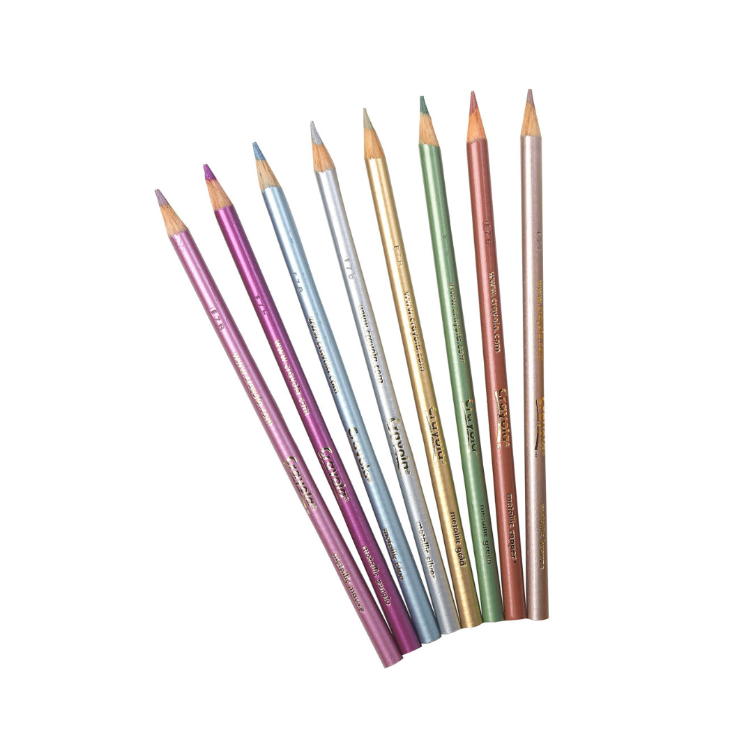 CRAYOLA Metallic Colored Pencils
