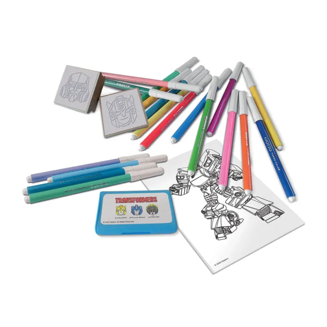 MultiPrint - Transformers - 18 Markers & Stamps