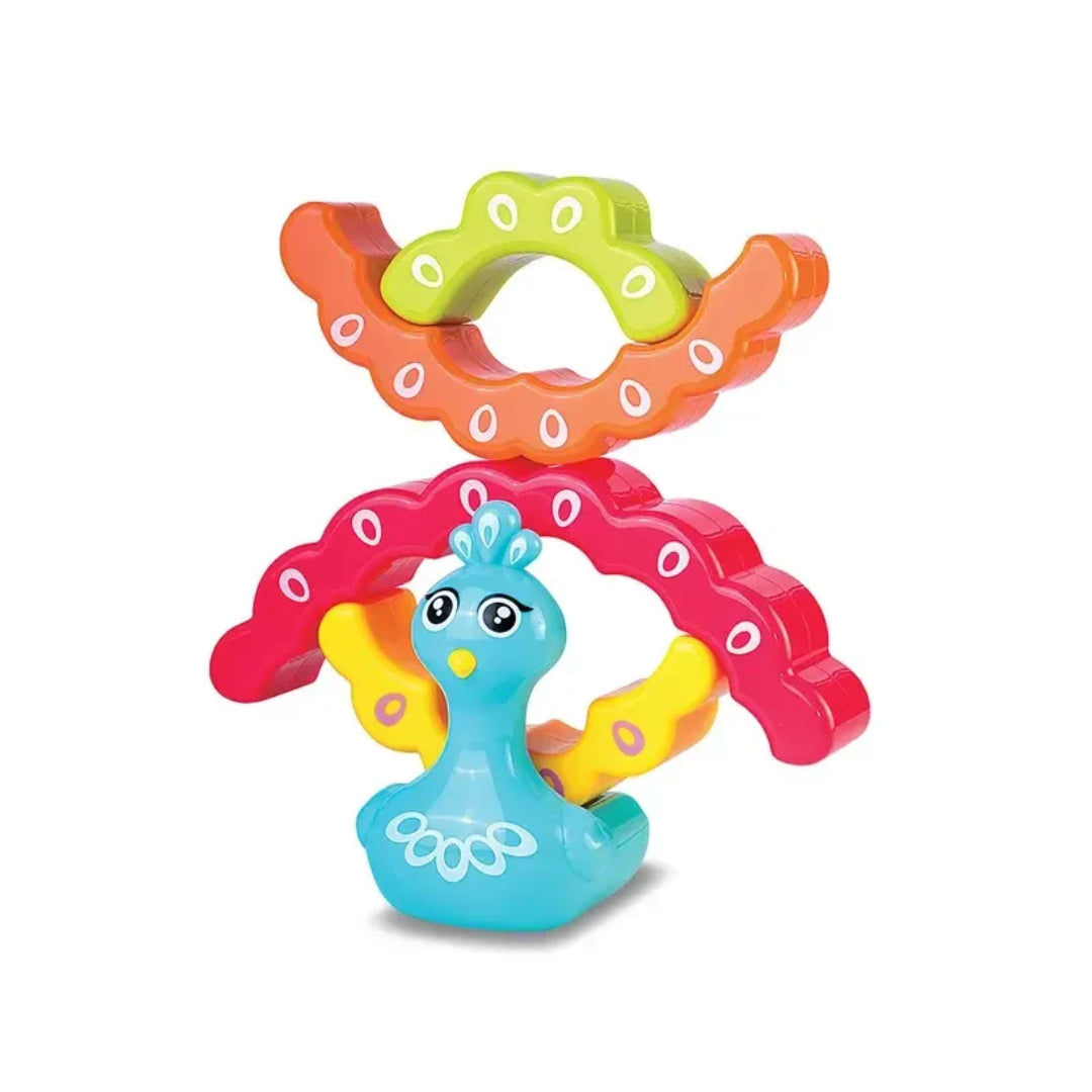 Little Learners Peacock Stacker