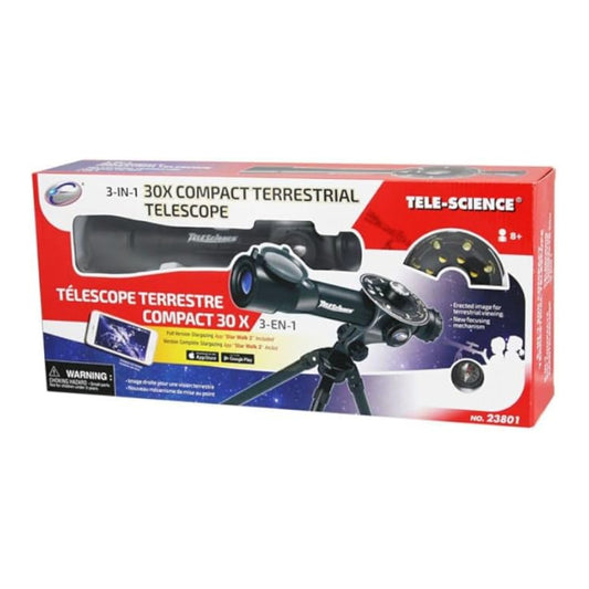 3 in 1 30X Compact Terrestrial Telescope
