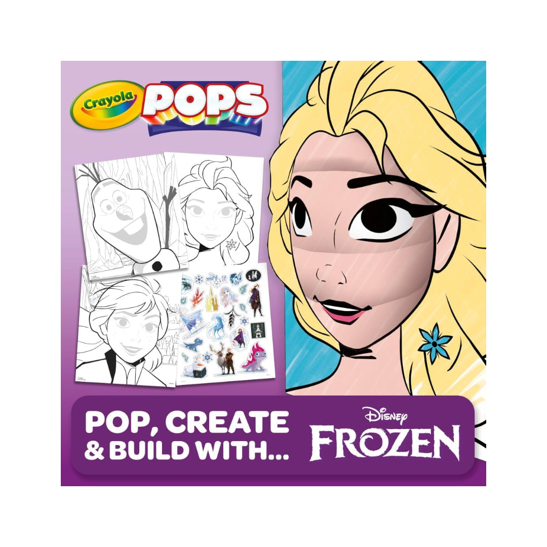 Crayola POPS 3D Frozen Activity Set