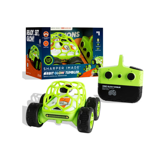 Sharper Image® Orbit Tumbler 2.4 GHz Glow In The Dark All Terrain Rover