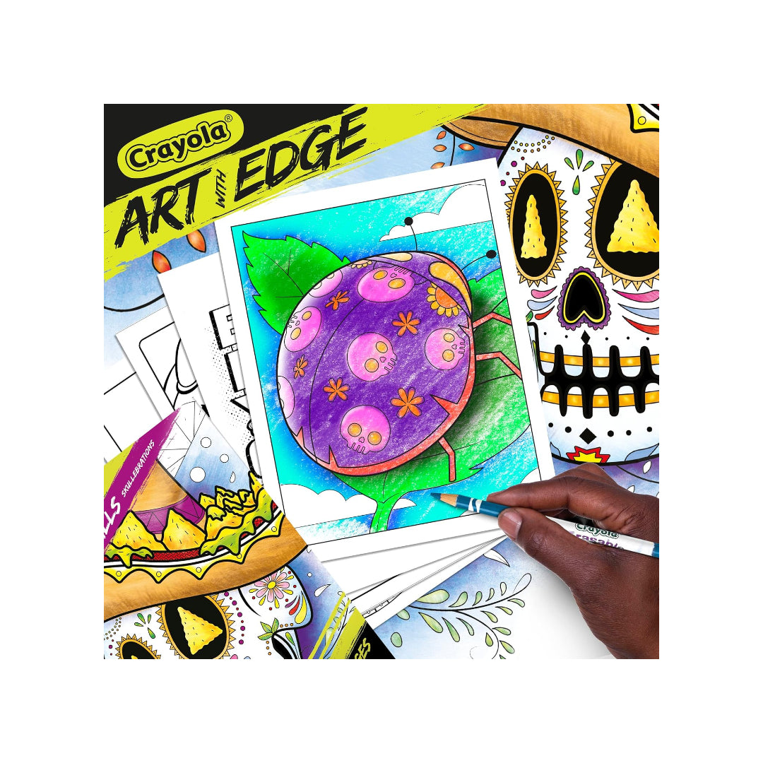 Crayola Sugar Skulls Coloring Book