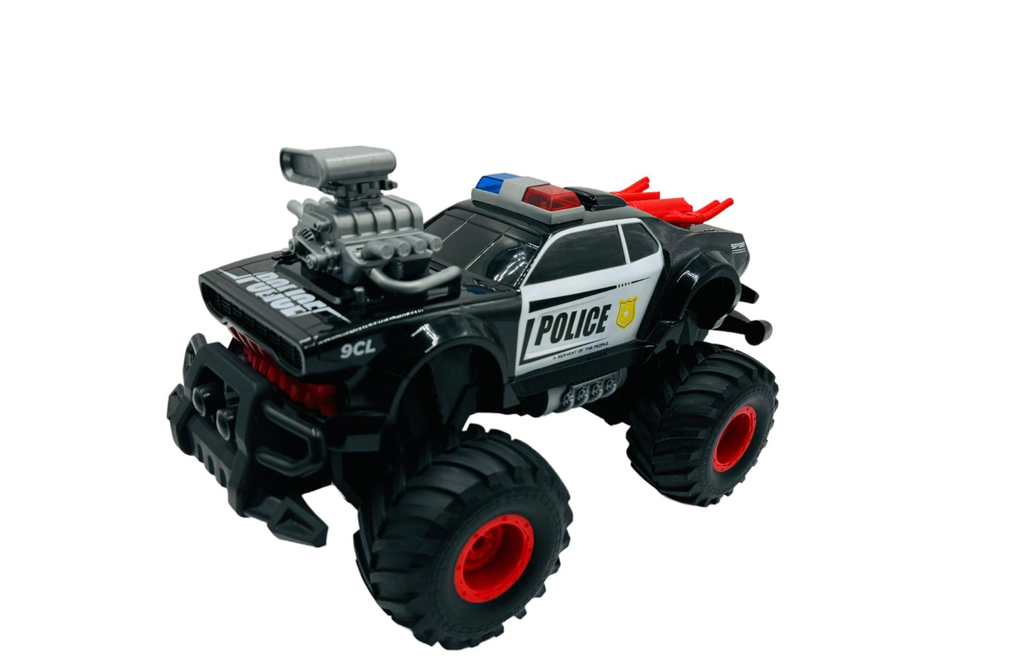 R/C Big Wheel Shaking Police Vehicle