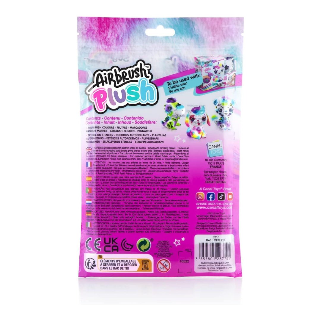 Airbrush Plush Refill Multicolored - Superpanda