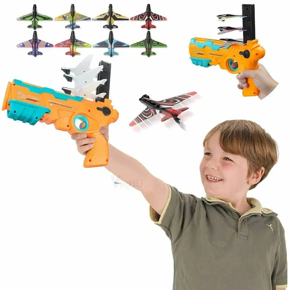 Airplane Launcher Gun Toy For Kids