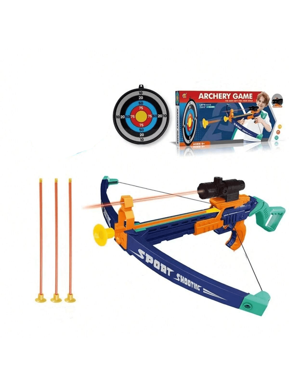 Archery Gun Bow and Arrow. - Superpanda