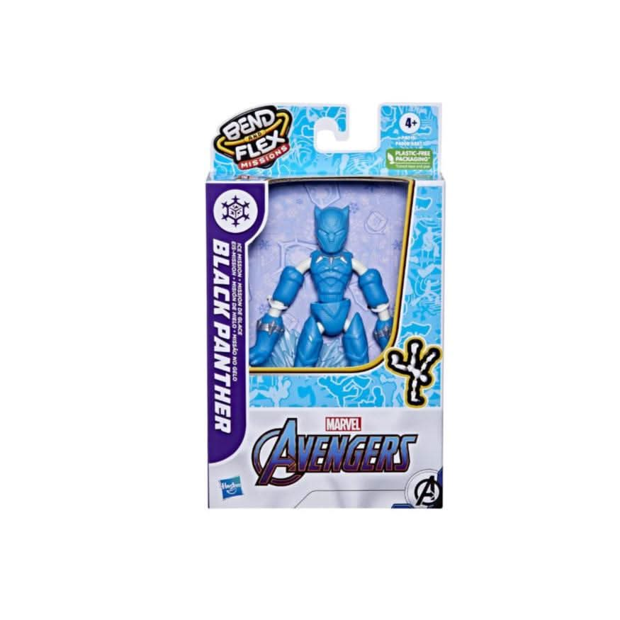 Avengers Bend and Flex Black Panther Ice Mission - Superpanda