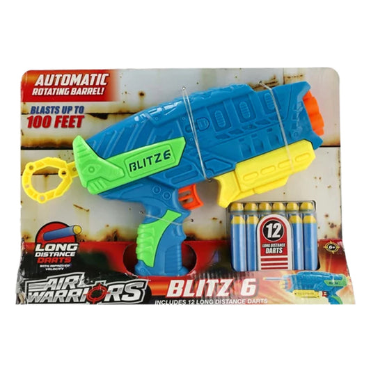 Buzz Bee Toys Air Warriors Blitz Dart Blaster Gun