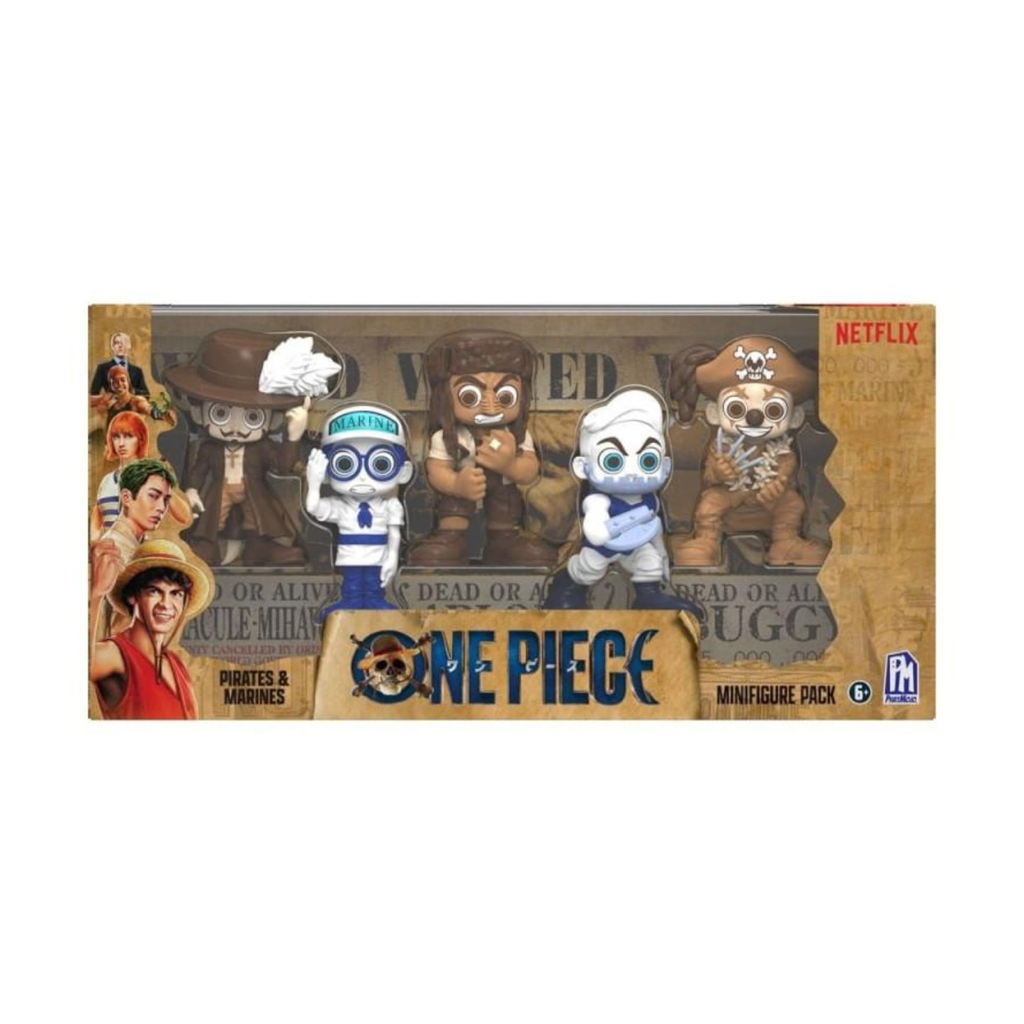 Phat Mojo One Piece Collectable Pirates And Marines 5-Pack