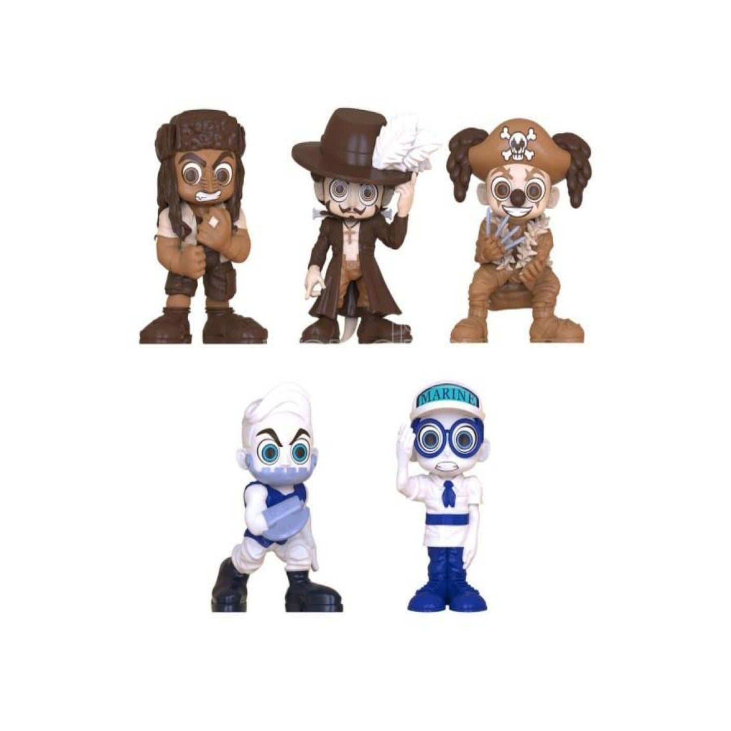 Phat Mojo One Piece Collectable Pirates And Marines 5-Pack