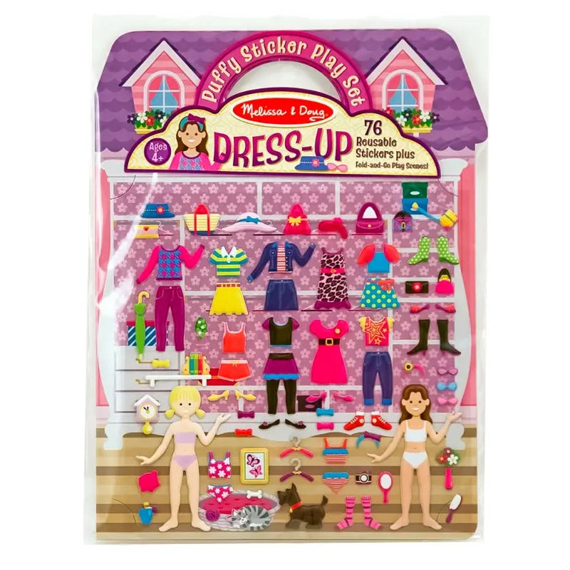 Melissa & Doug Puffy Sticker Play Set Dress Up