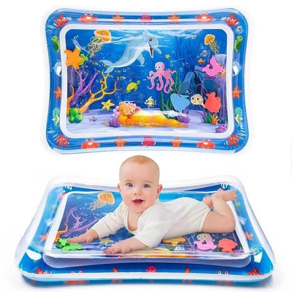 Baby Water Play Mat, Inflatable Water Mat. - Superpanda