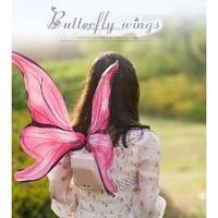 Luminous Fairy Butterfly Wings, LED, Set.