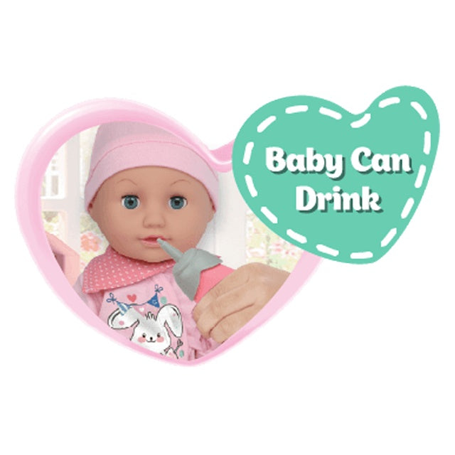Baby Habibi Active Lovely Baby Doll 14 Inch