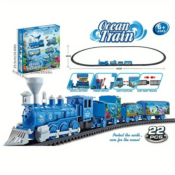 Electric Ocean Animal Train.