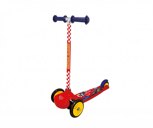 Smoby Kid's Cars 3-Wheel Twister Scooter