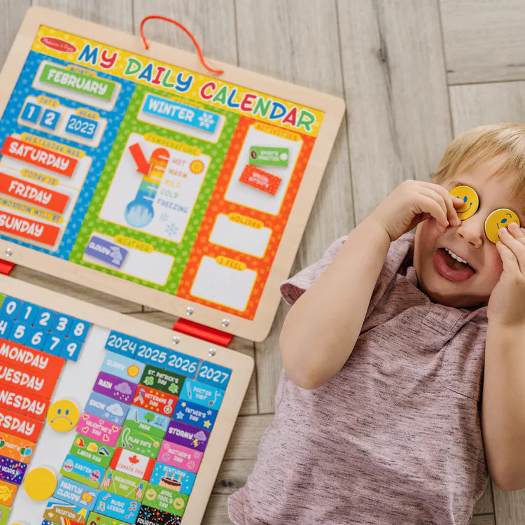 Melissa & Doug My First Daily Magnetic Calendar