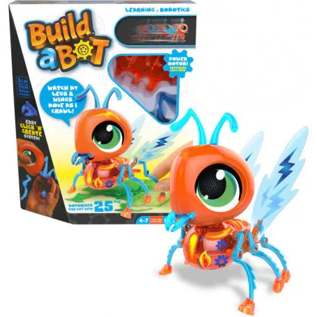 Colorific Build a Bot Assorted Bugs Fire Ant - Superpanda
