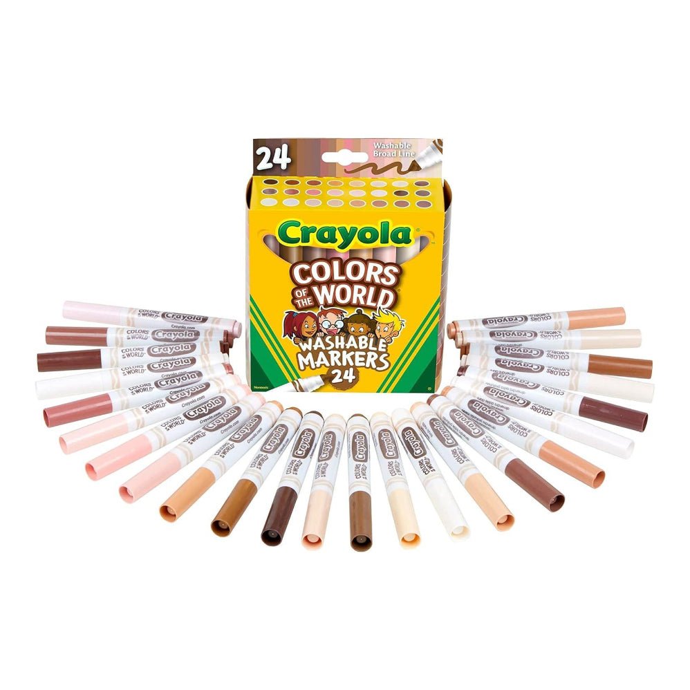 Crayola Colors of The World Markers - Superpanda