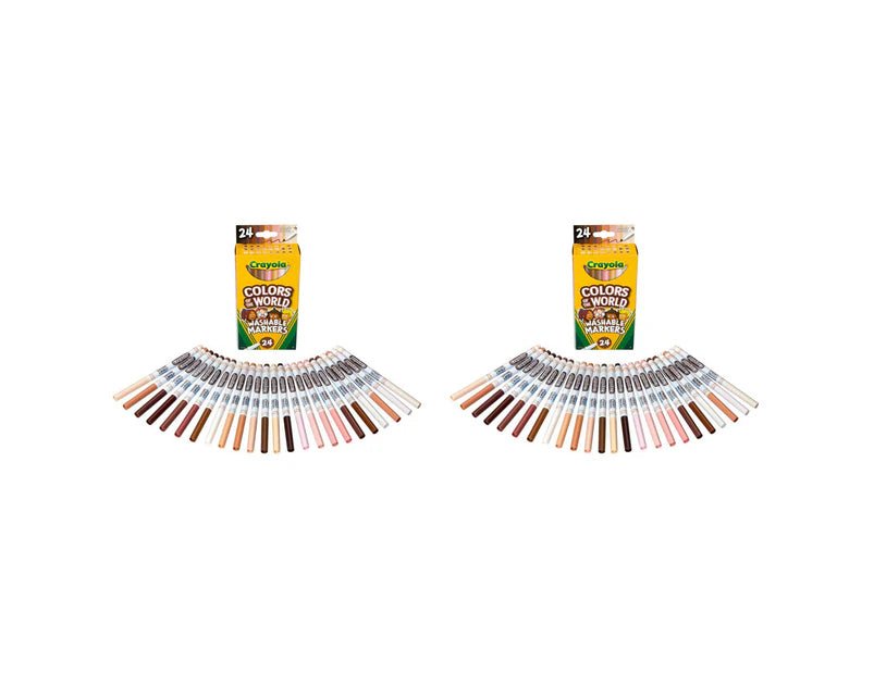 Crayola Colors of the World Markers Fine Line Markers - Superpanda