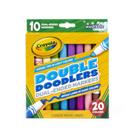 Crayola Double Doodle Dual Ended Markers - Superpanda