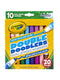 Crayola Double Doodle Dual Ended Markers - Superpanda