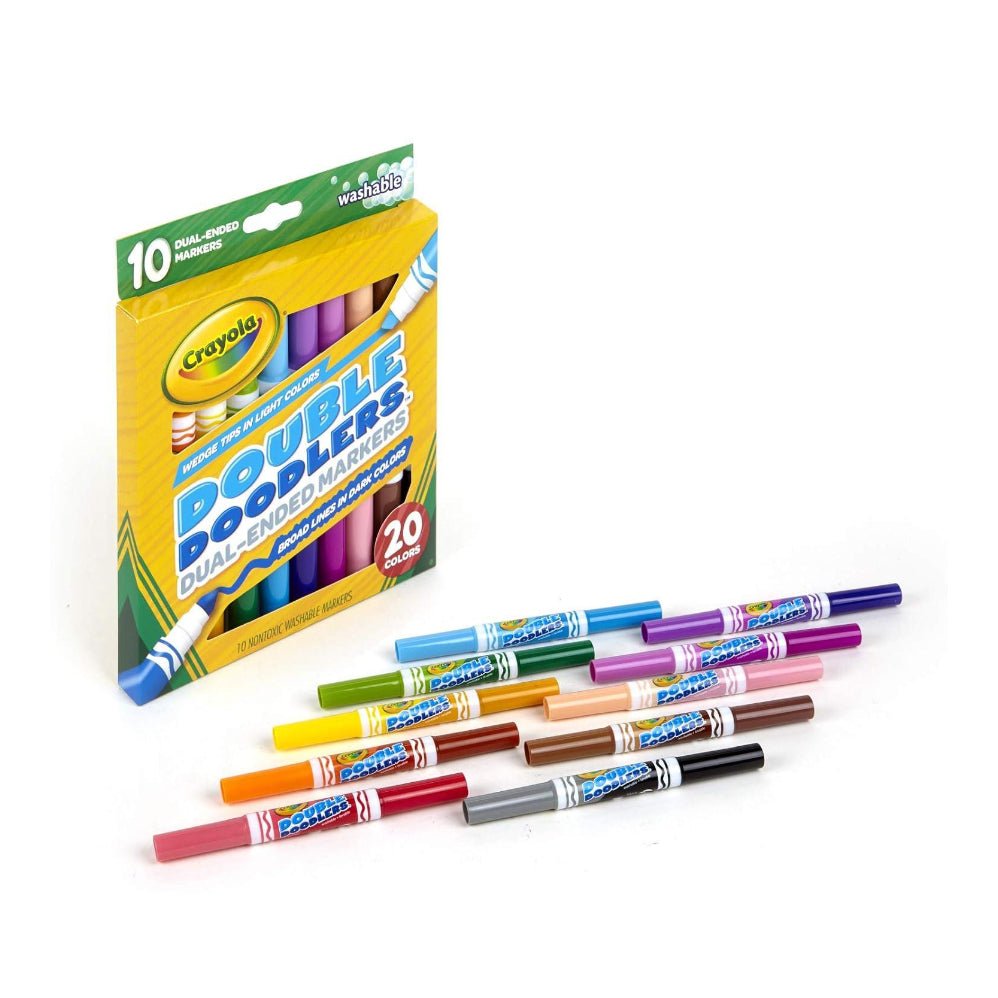 Crayola Double Doodle Dual Ended Markers - Superpanda