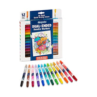 Crayola Dual Chisel Tip Doodle Markers - Superpanda