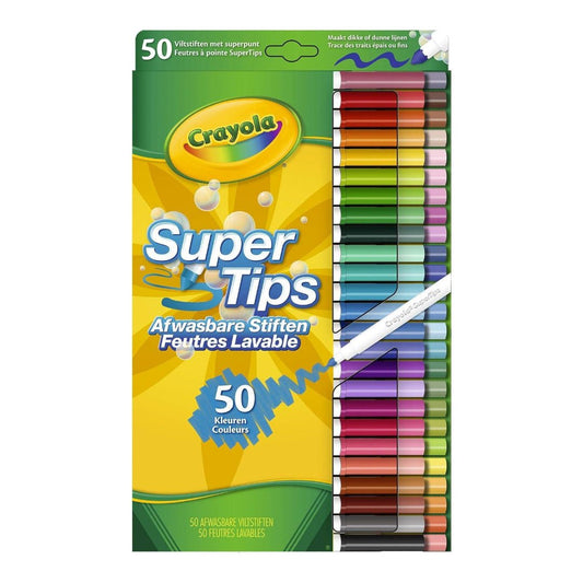 Crayola Super Tip Washable Markers - Superpanda