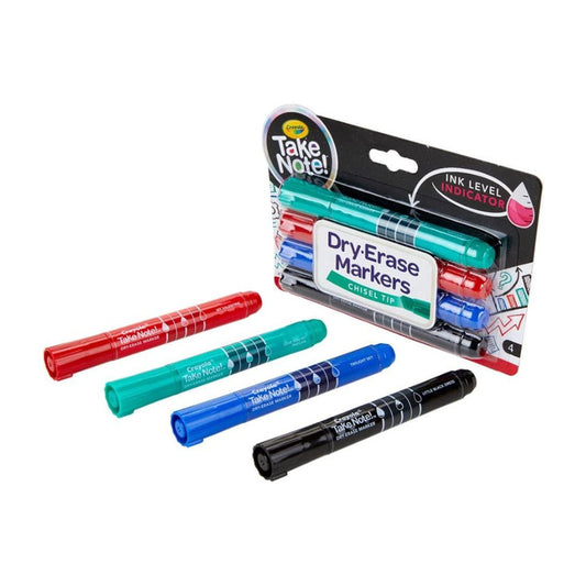 Crayola Take Note Dry Erase Markers - Superpanda