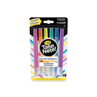 Crayola Take Note Erasable Highlighters - Superpanda