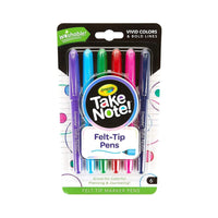 Crayola Take Note Felt Tip Pens - Superpanda