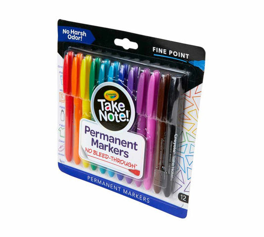 Crayola Water Based Permanent Markers - Superpanda