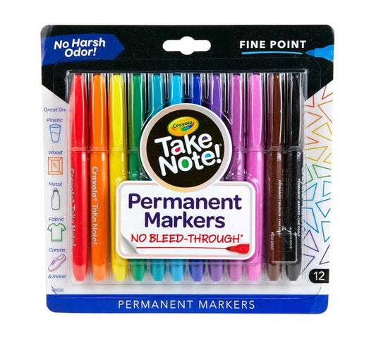 Crayola Water Based Permanent Markers - Superpanda