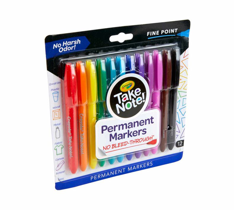 Crayola Water Based Permanent Markers - Superpanda