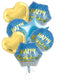 Happy Birthday Foil Balloons Round Shape