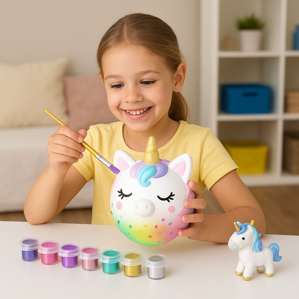 Tasia - So You Unicorn Squishy Painting Set