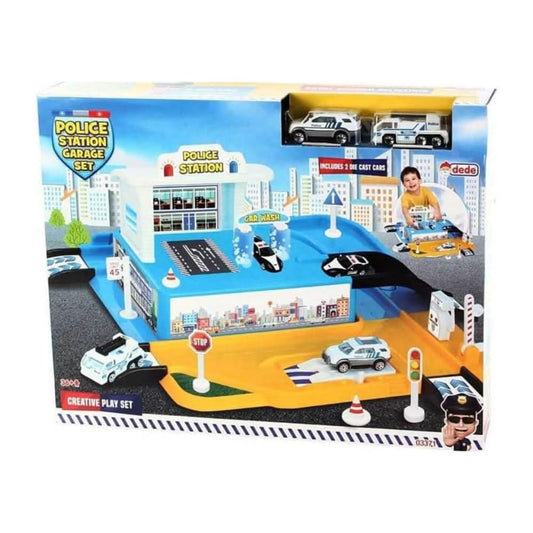 DEDE Police Station Garage Set - Superpanda