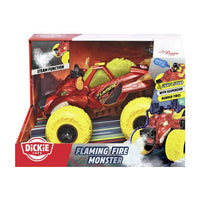 Dickie Flaming Fire Monster Truck - Superpanda