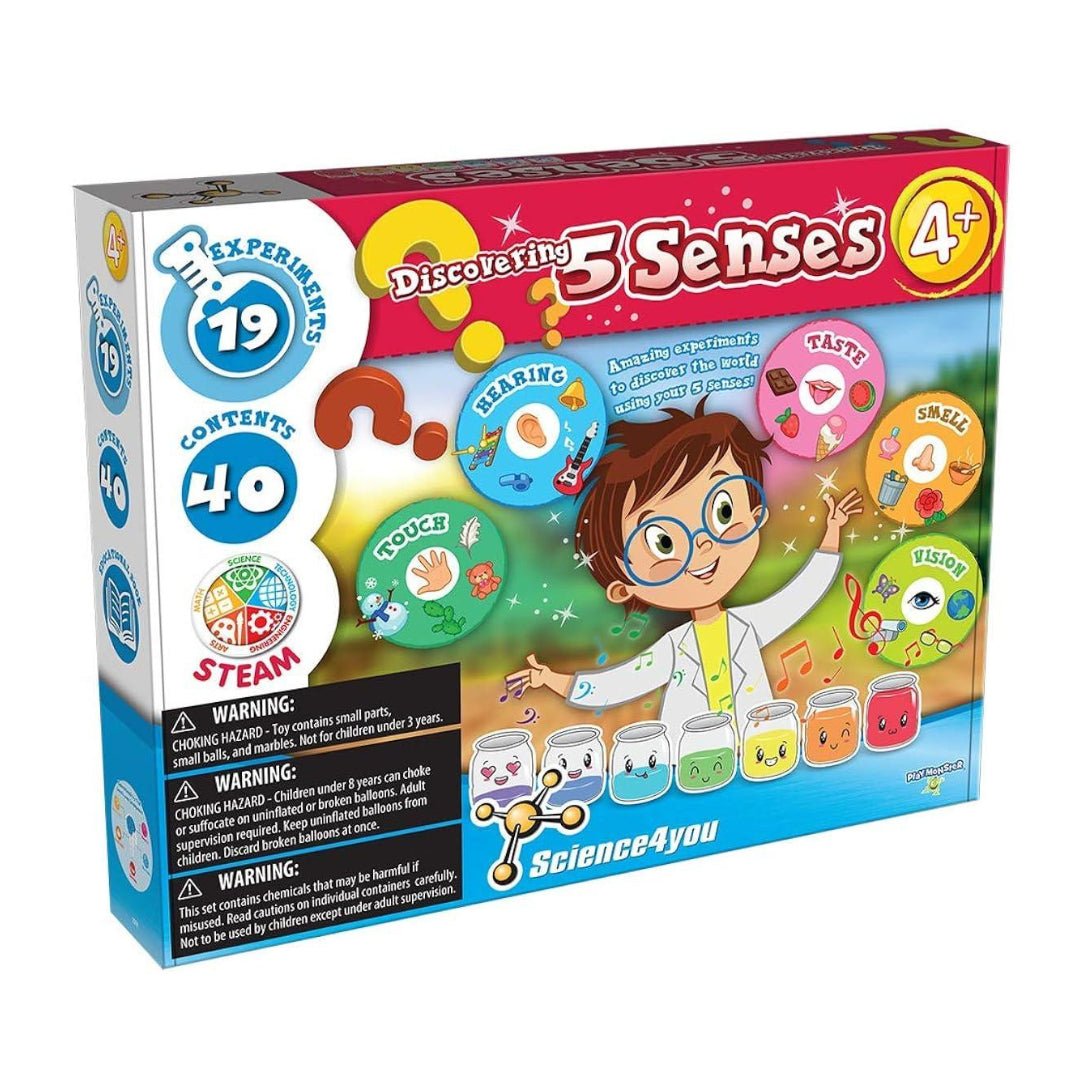 Discovering 5 Senses Educational Toy - Superpanda