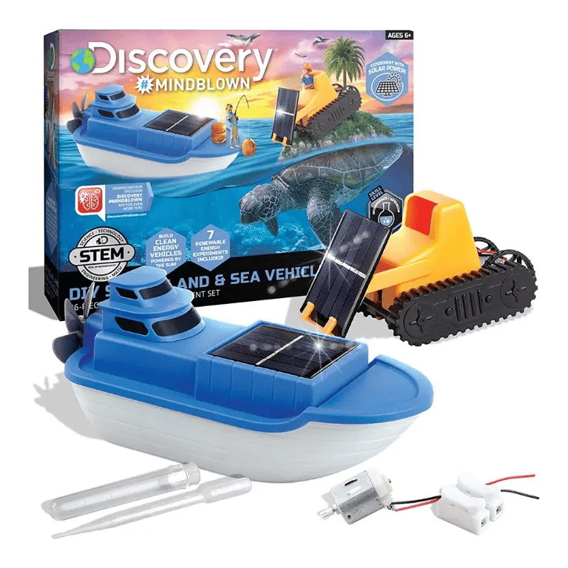 DISCOVERY KIDS DIY Solar Land and Sea Rover - Superpanda