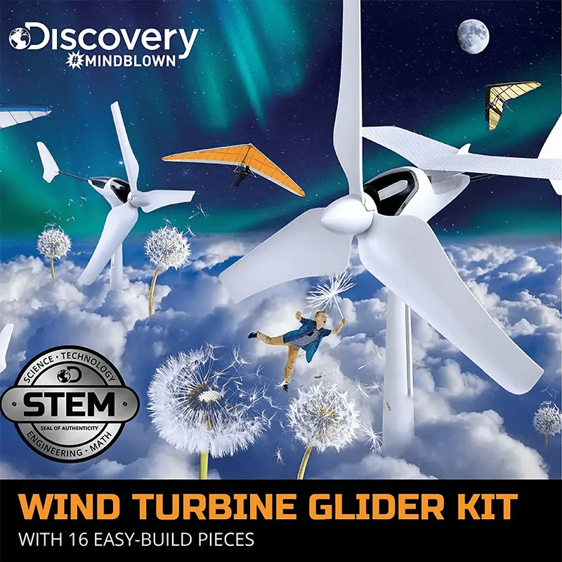 DISCOVERY Kids Mindblown Wind Turbine Glider Kit - Superpanda