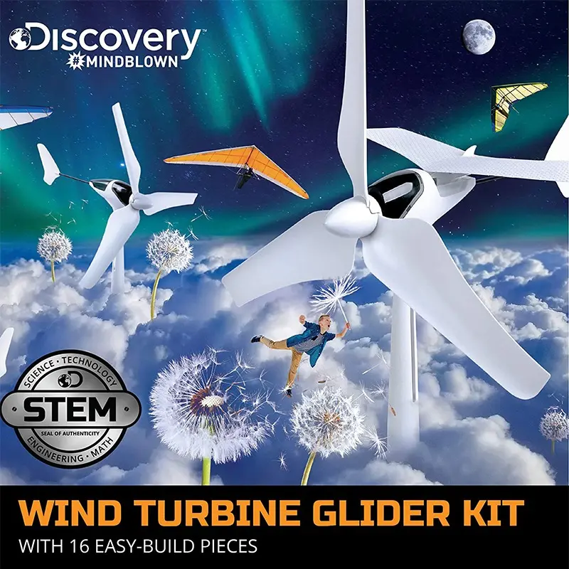 DISCOVERY Kids Mindblown Wind Turbine Glider Kit