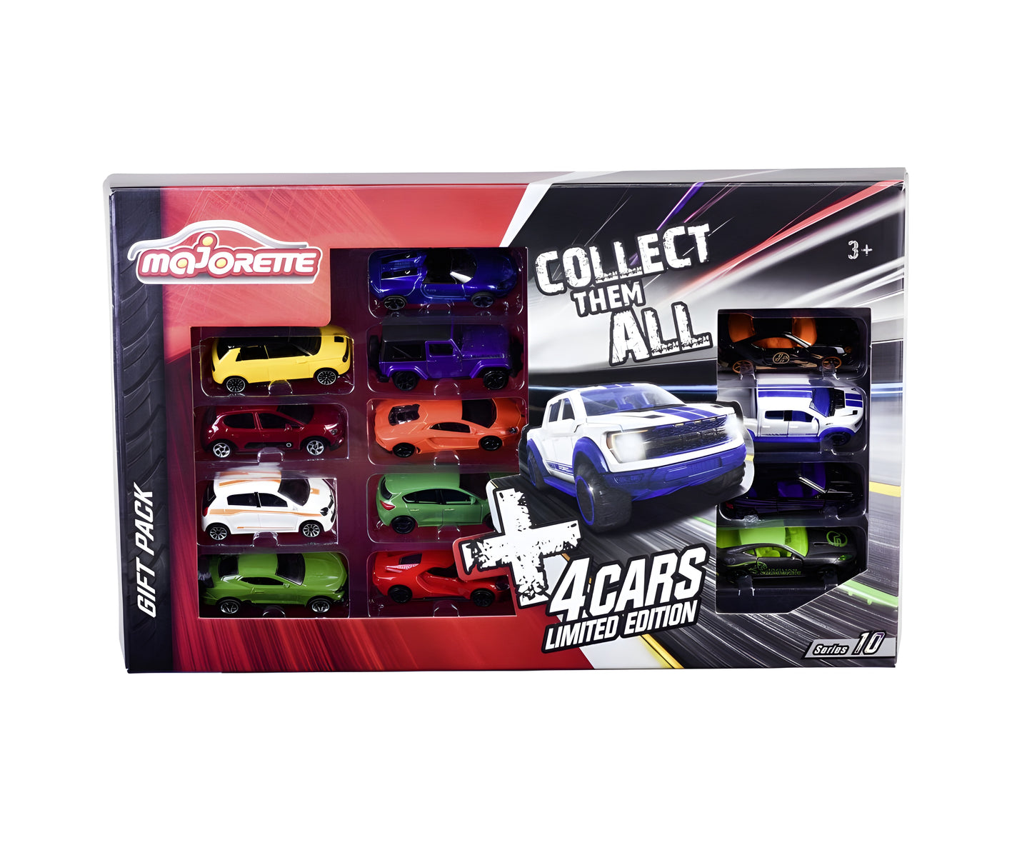 Majorette Limited Edition 10 Model Toy Cars Giftpack