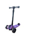 Graffiti Print Foldable children's 3 - wheel scooter Purple - Superpanda