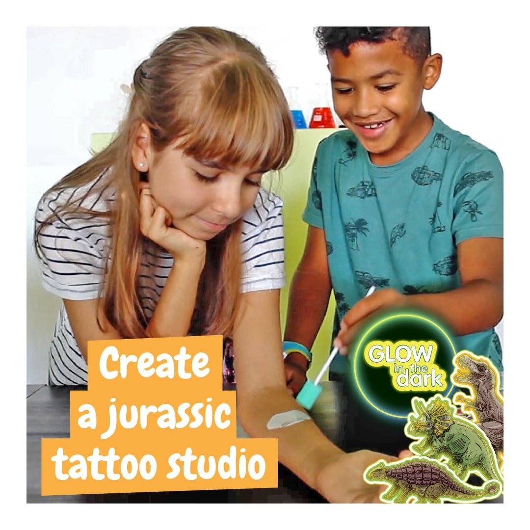 Jurassic Temporary Tattoos for Kids - Superpanda